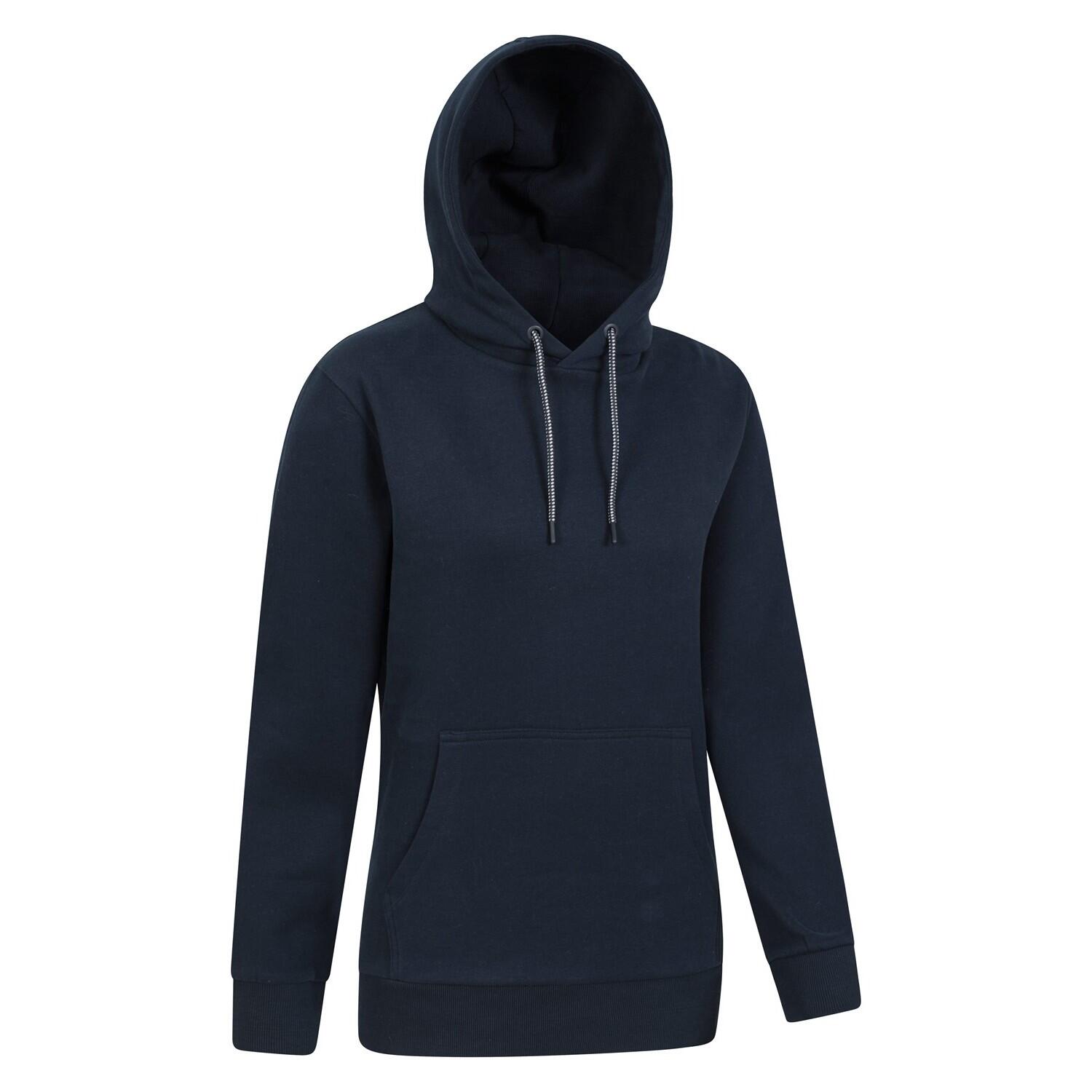 Womens/Ladies Poplar Regular Hoodie (Navy) 4/4