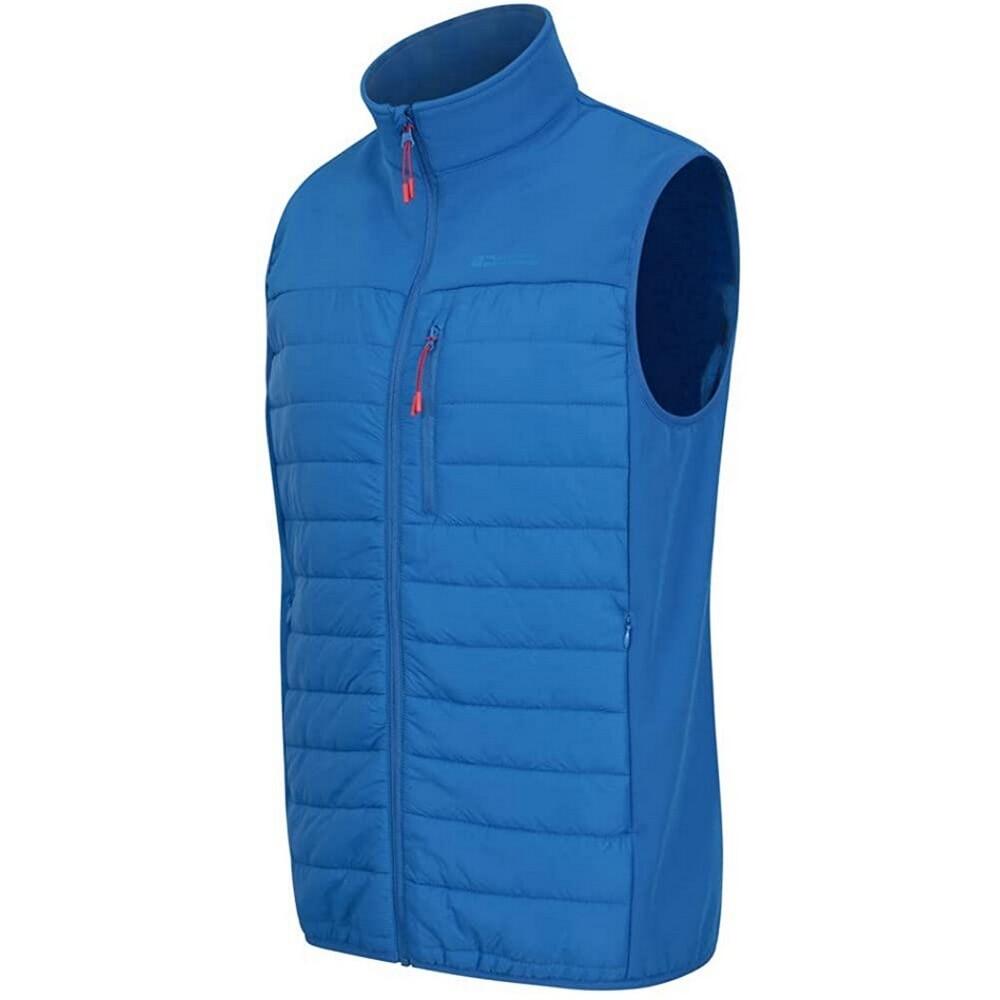 Gilet Uomo Mountain Warehouse Turbine Blu Cobalto 3/4