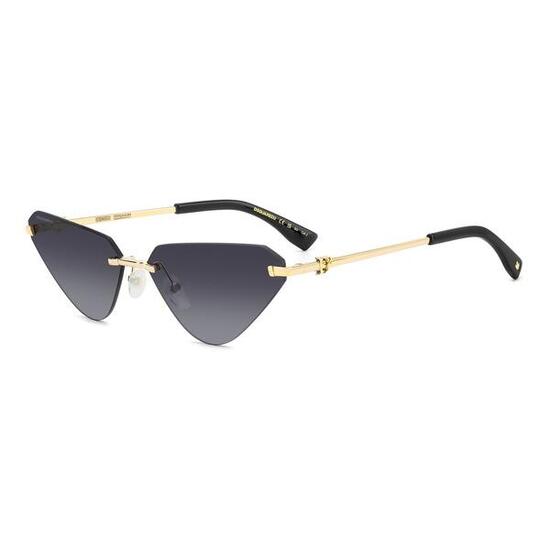 Zonnebril Dsquared2 D2 0108/S RHL van Metaal Dames 63 mm