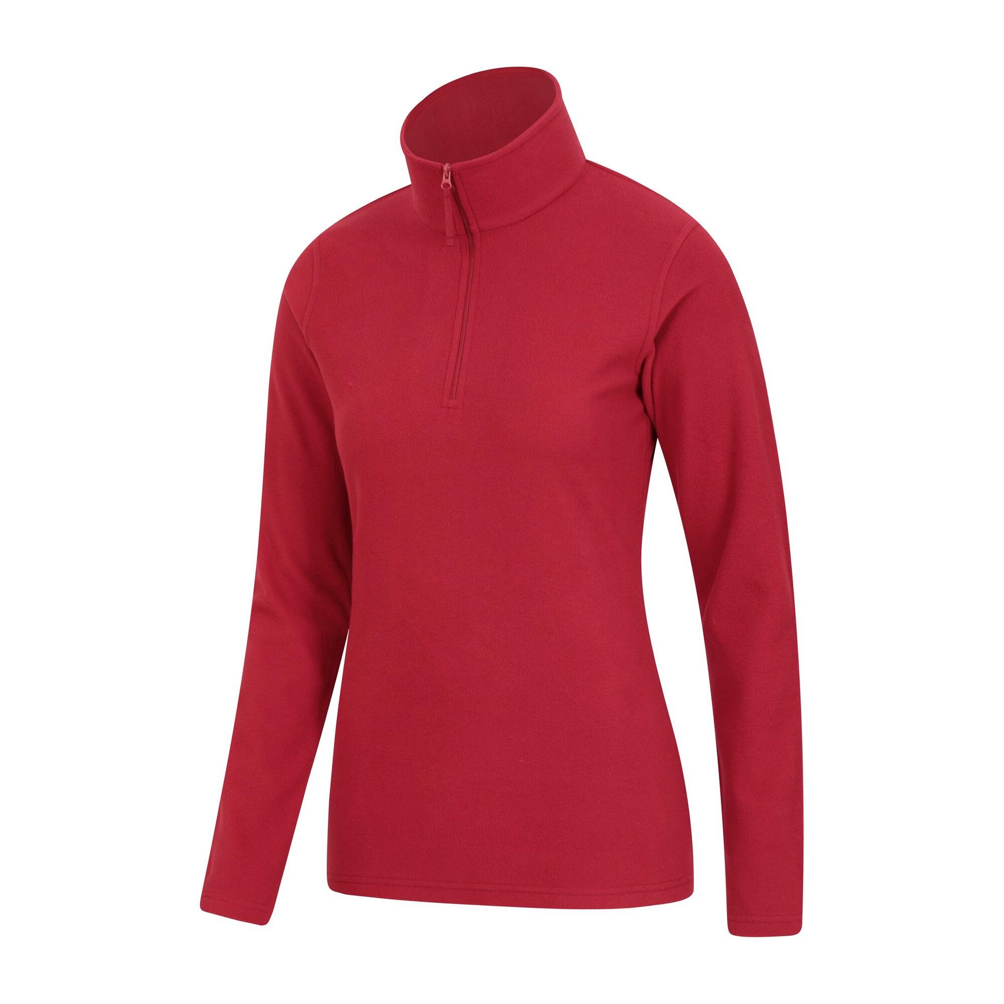 Felpa In Pile Donna Mountain Warehouse Camber II Rosso 2/4
