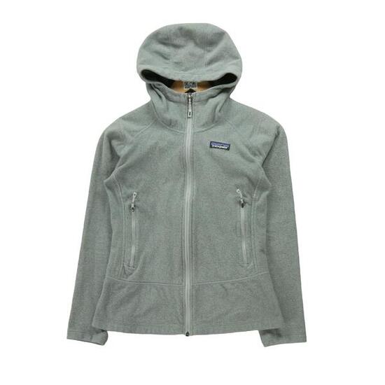 Seconda Mano - Giacca in pile grigia da donna - Stato eccellente