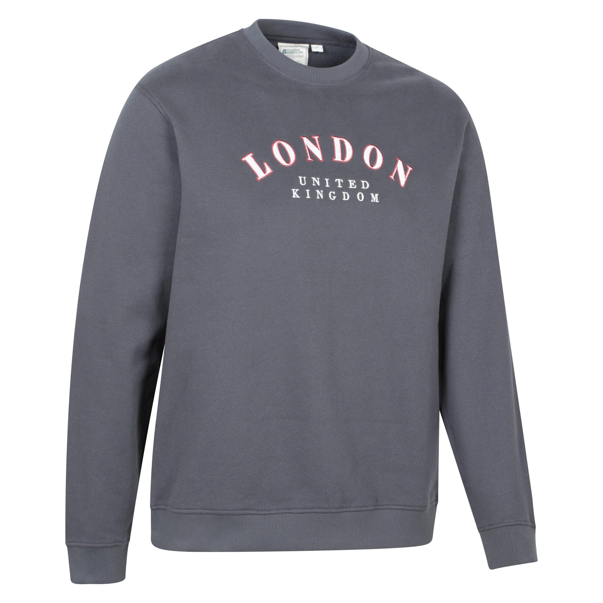 Felpa Uomo Mountain Warehouse Regional London Carbone 4/4