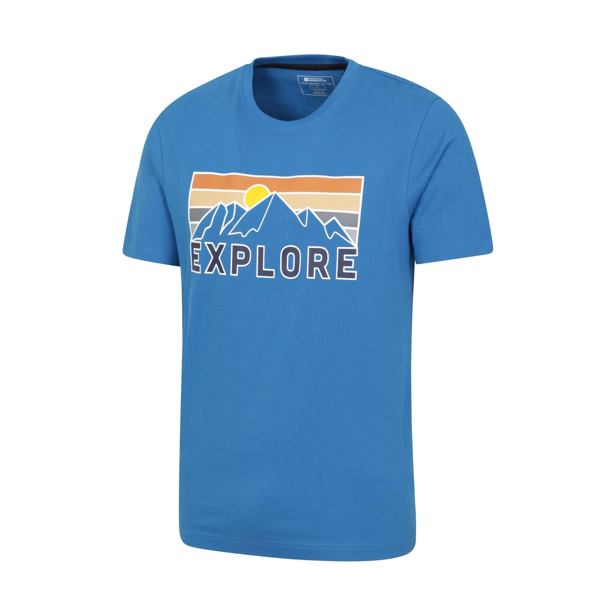 Tshirt EXPLORE Homme (Bleu) 3/3