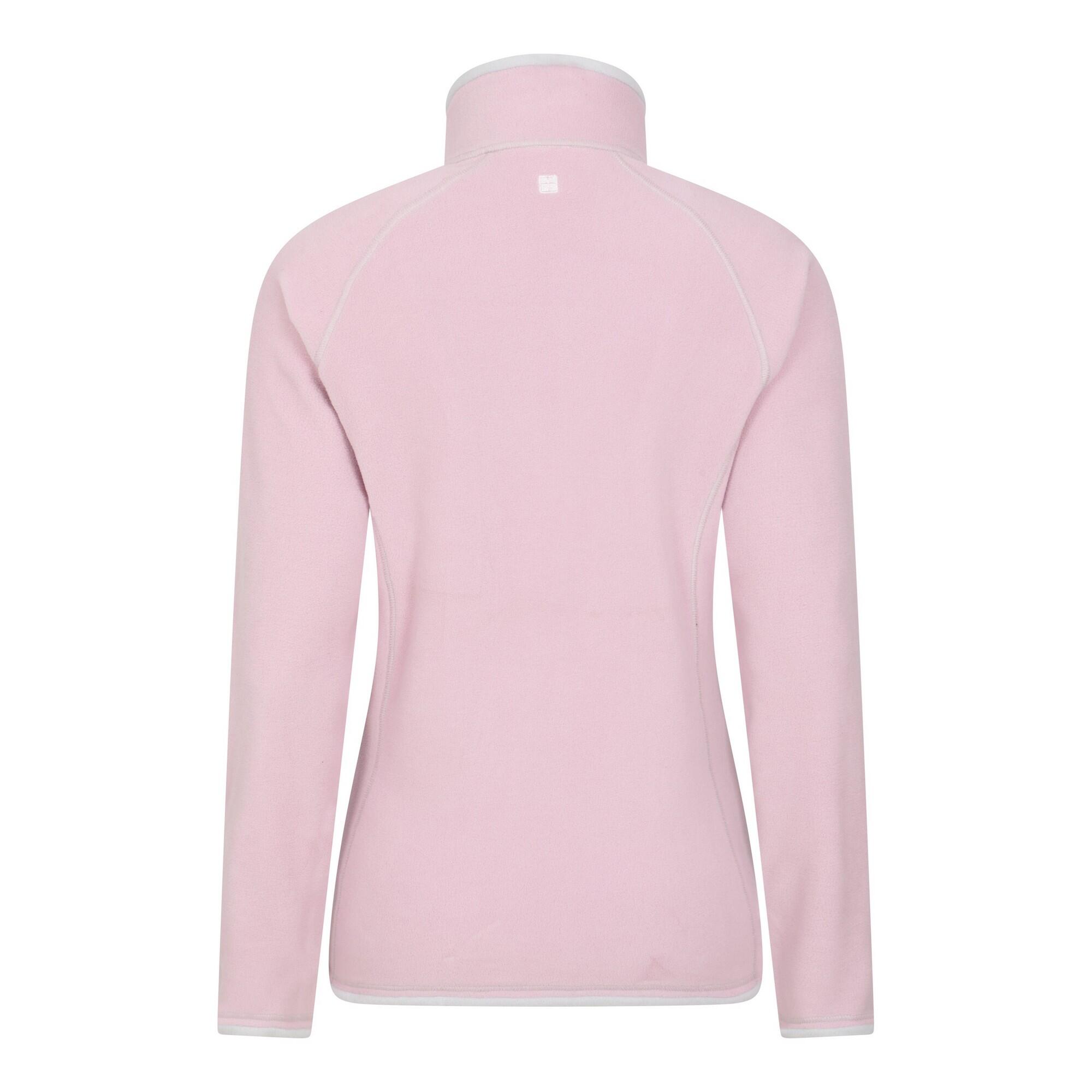 Felpa In Pile Mezza Cerniera Donna Mountain Warehouse Montana Rosa 2/4