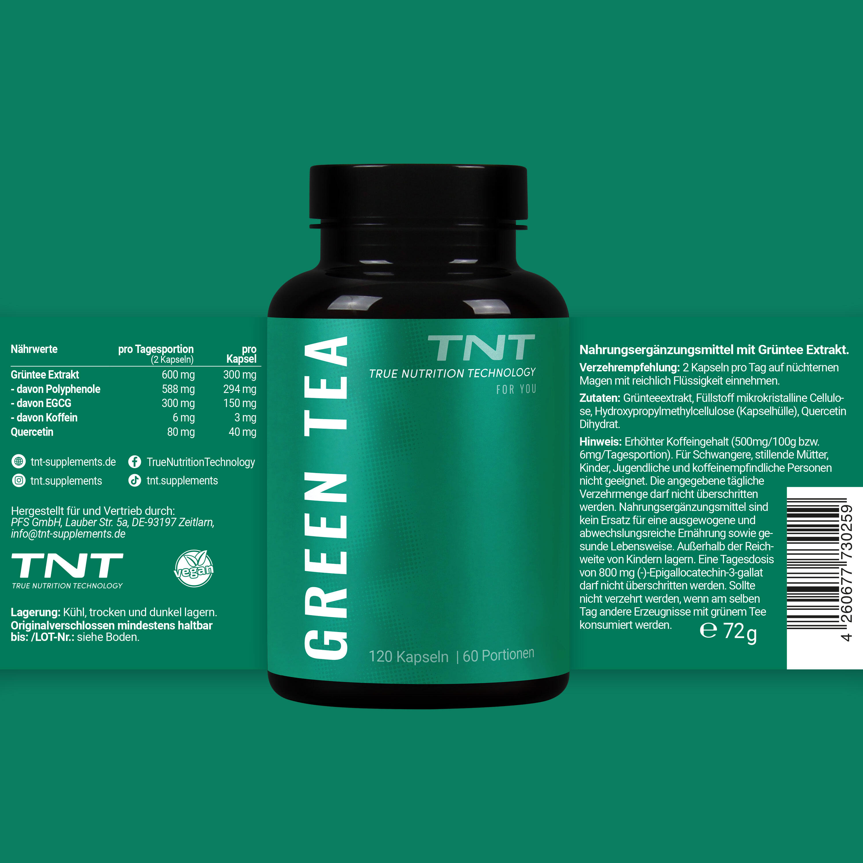 Green Tea Kapseln 5/7