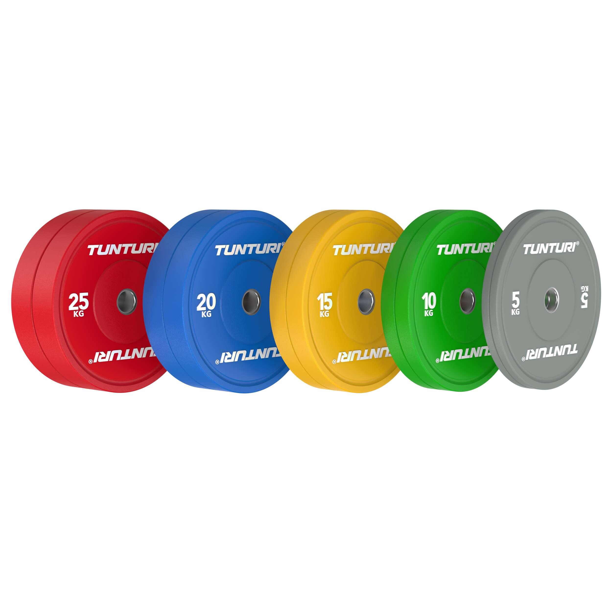 Set Dischi Bumper Platinum - Dischi Pesi 150 kg 2/7