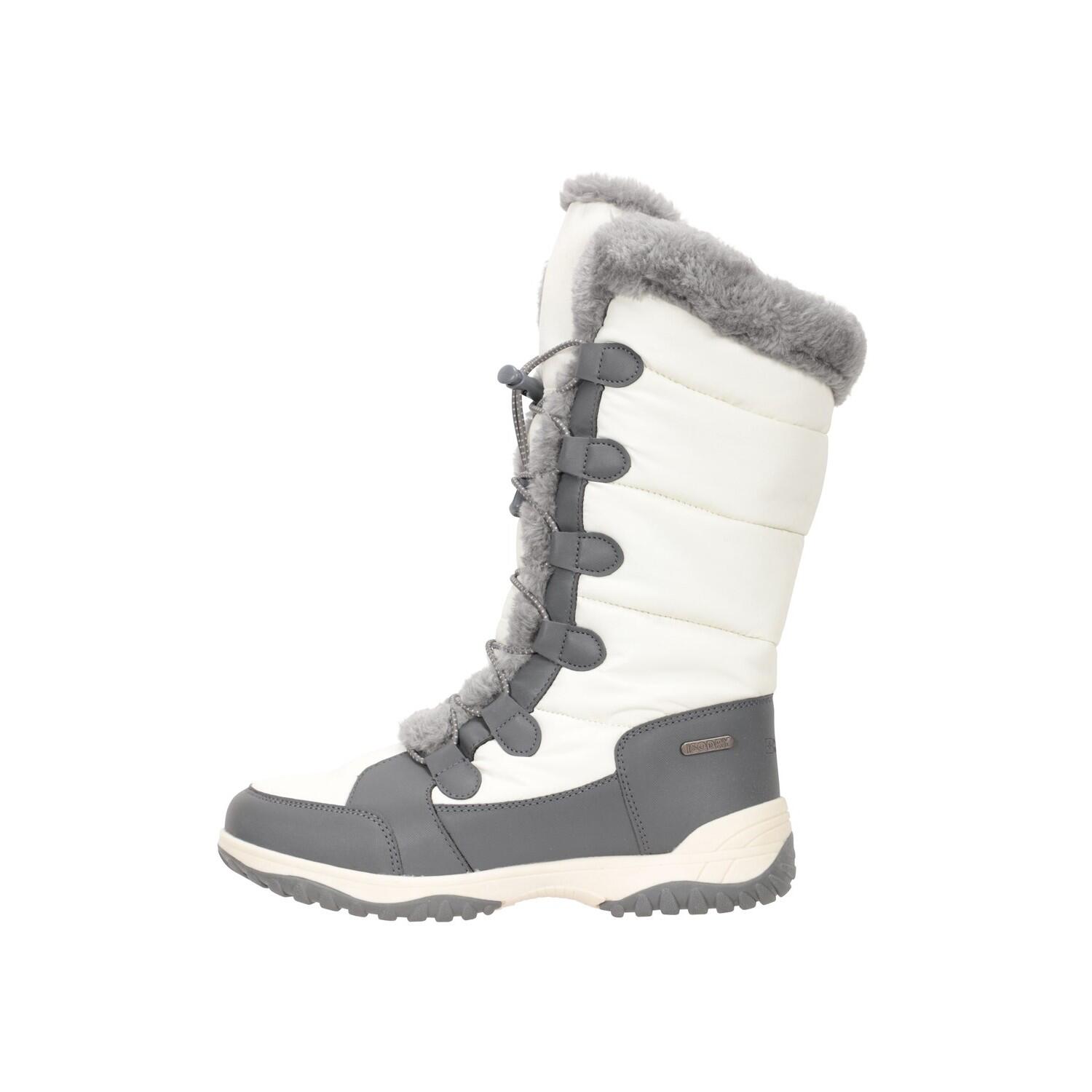 Schneestiefel "Snowflake Extreme", Lang Damen Weiß 3/4