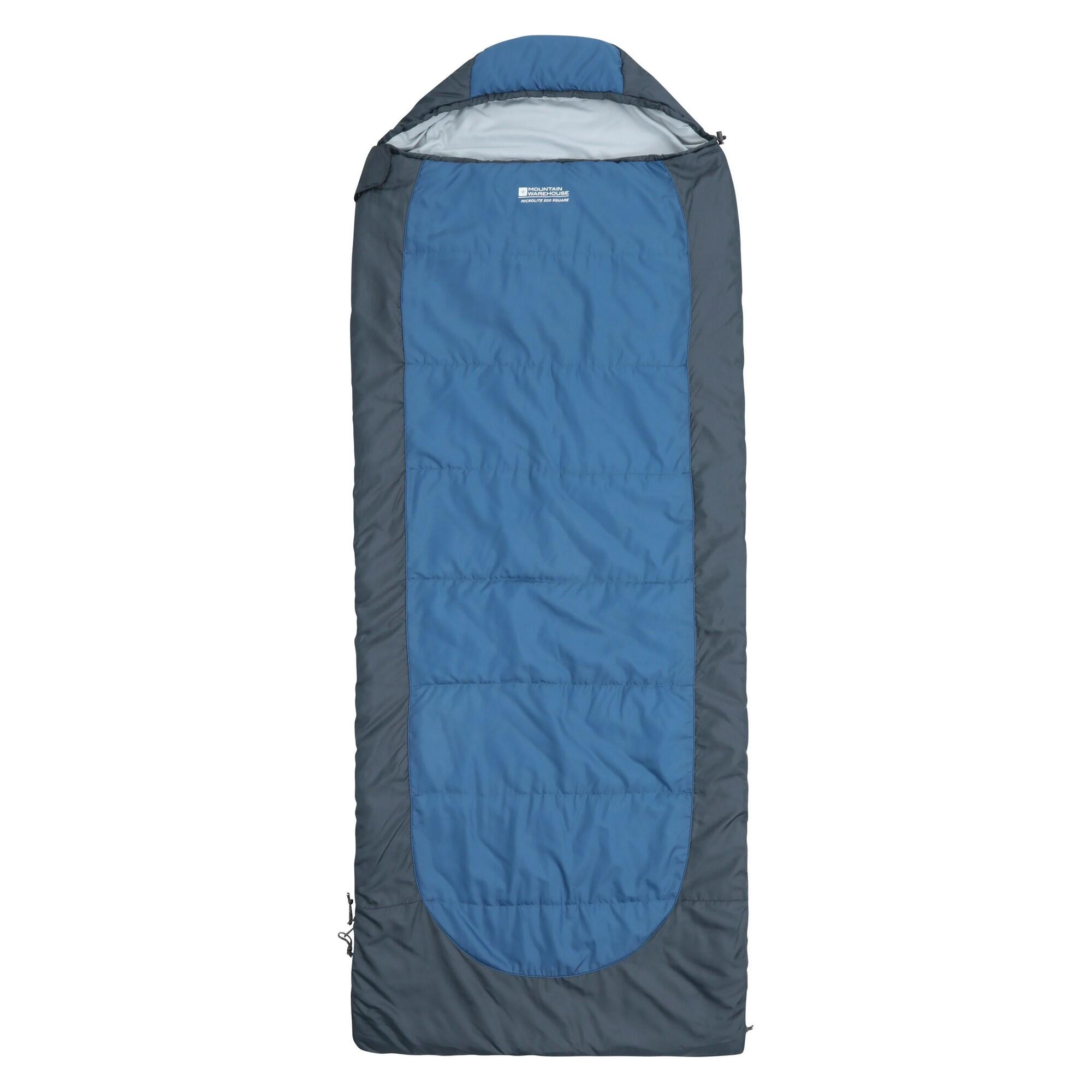 Sac De Couchage Rectangulaire (Bleu Foncé) 4/4