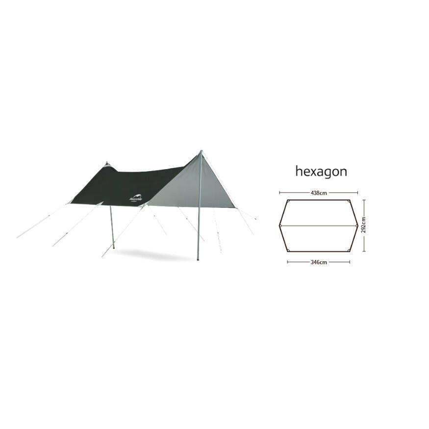 Naturehike tent UPF50+; double sided 2/7