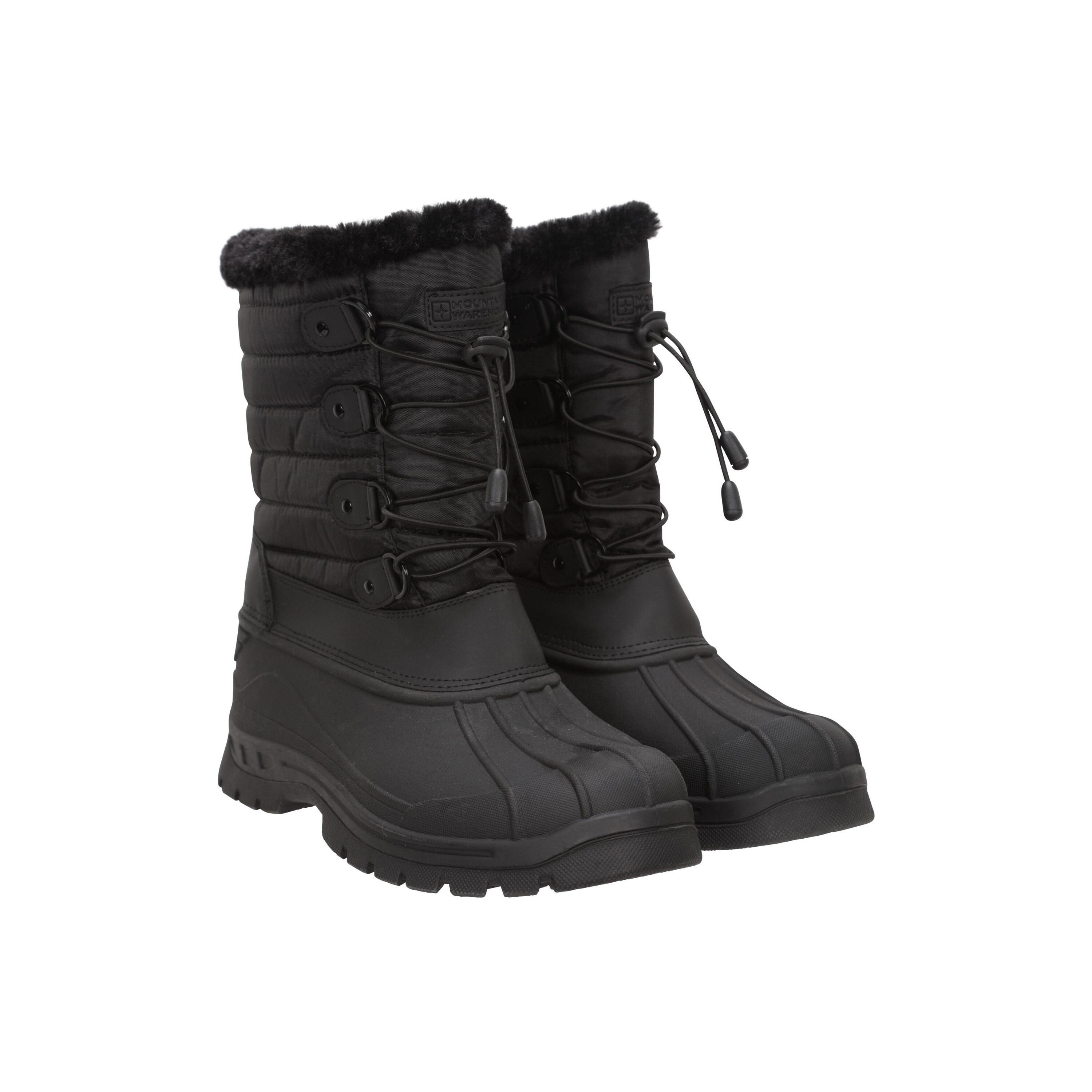 Chaussures D’hiver Quechua Femme – Noires, Taille 39 (EUR 38), Occasion Bon état