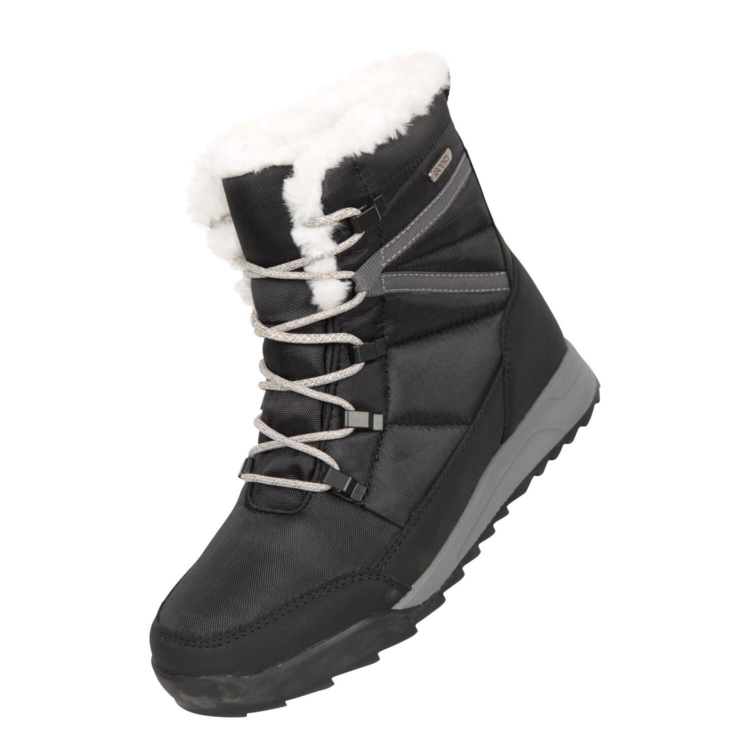 MOUNTAIN WAREHOUSE Stivali Da Neve Donna Mountain Warehouse Leisure II Nero Corvino Bianco