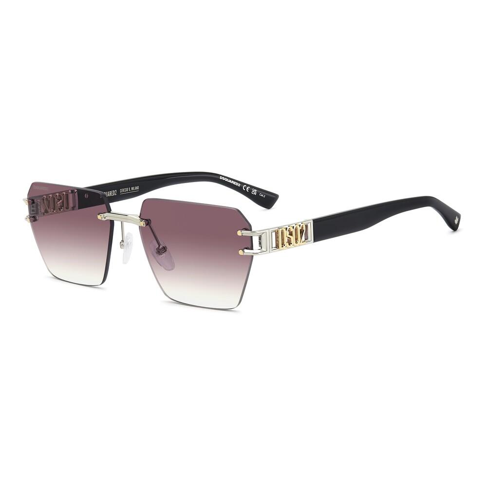 Dsquared - Lunettes De Soleil Dsquared2 D2 0173/s I20 Homme, Taille 58 Mm - Lunettes De Soleil - Jaune|rose - No Size - Decathlon