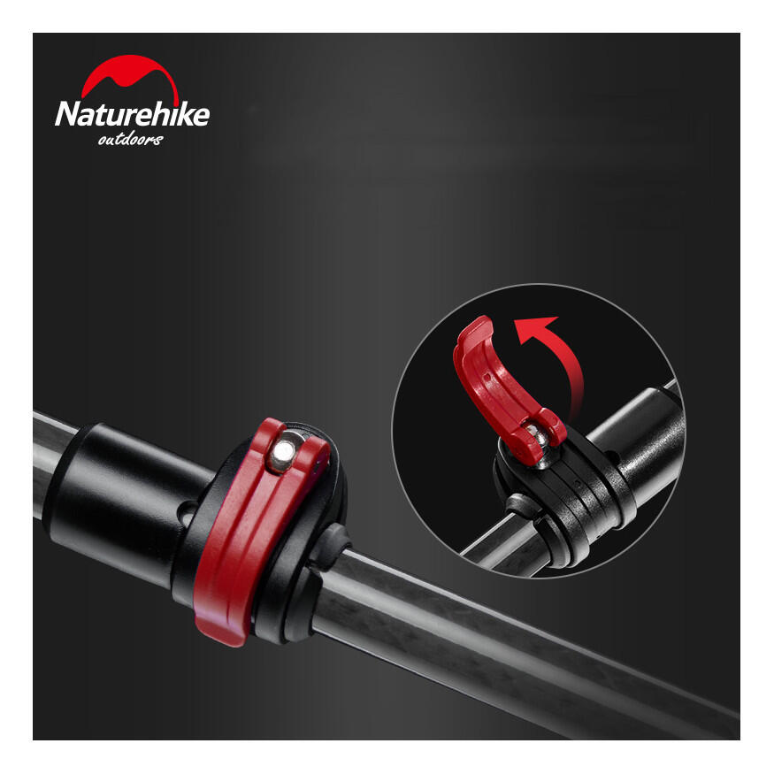 Trekkingstock Naturehike Ultralight Carbon mit ergonomischem Griff 3/7