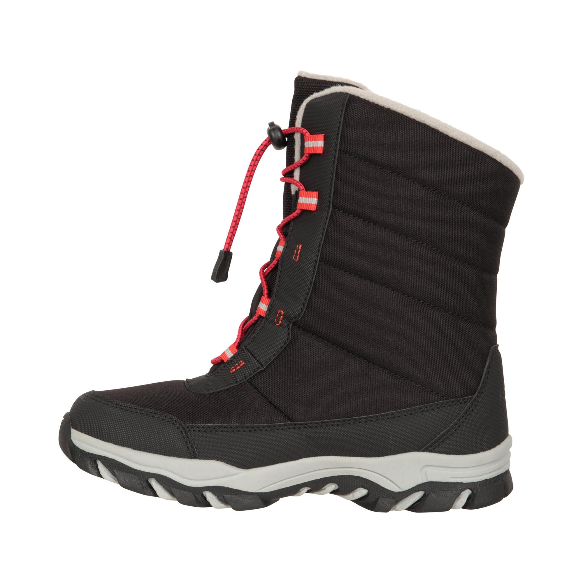 Schneestiefel "Ohio" Kinder Schwarz 3/4