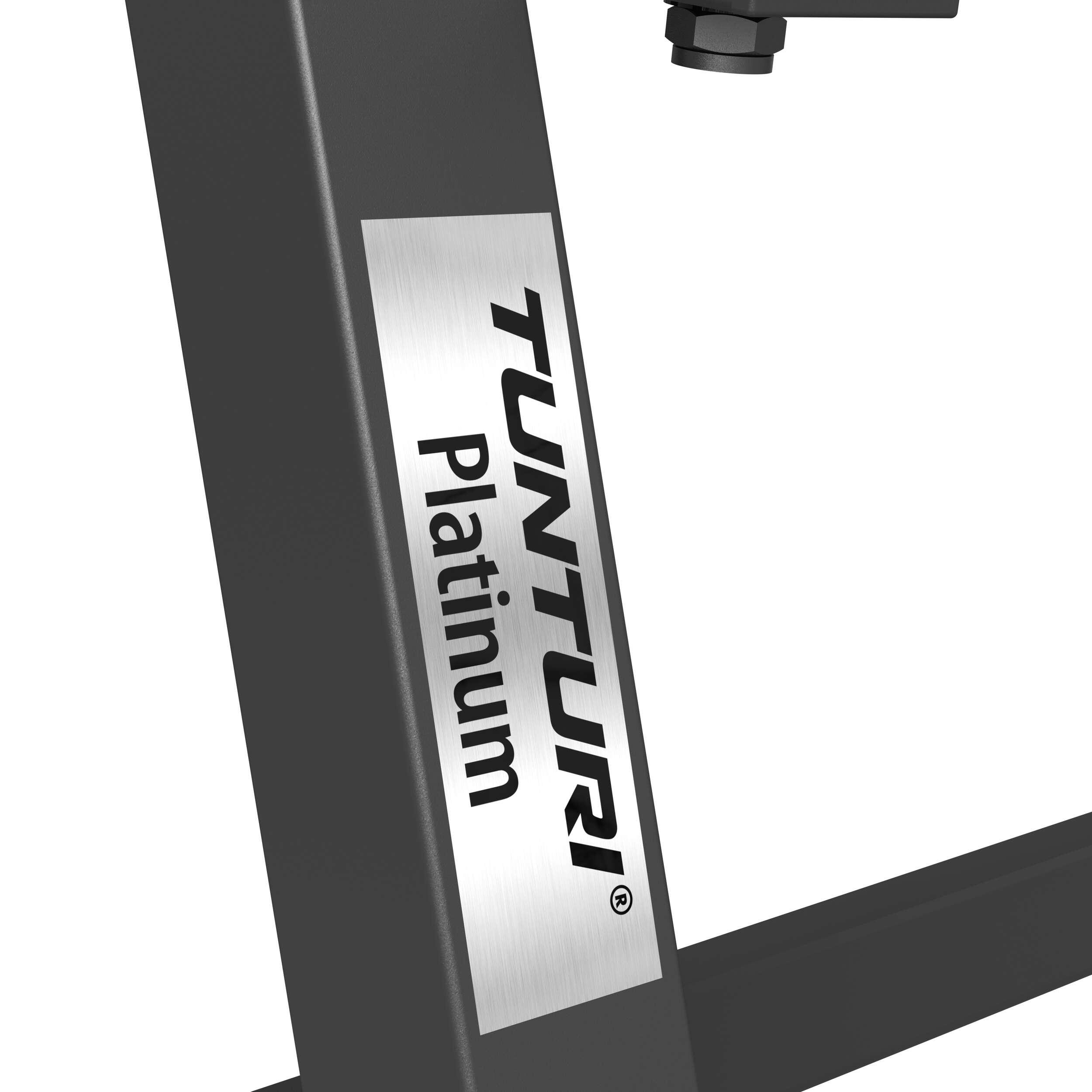 Platinum Hexa Supporto per Manubri in Gomma – Rastrelliera – Nero 4/7