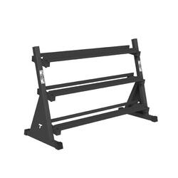 Tunturi Platinum Hexa Rack d’haltères en caoutchouc - Rangement d’haltères -