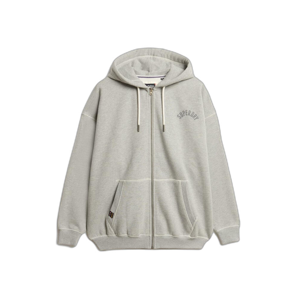 SUPERDRY Women's zip-up hoodie Superdry Athletic Essential