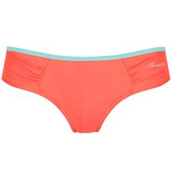 Grote Buitenvrouwen/dames Aceana High Leg Bikini Briefs (Neon Peach)