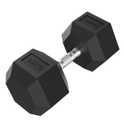 Platinum Manubrio Esagonale - Gomma - 1x 40g - Nero