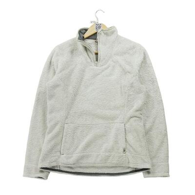 Second life - Damen Beige Fleece Pullover - Wie neu