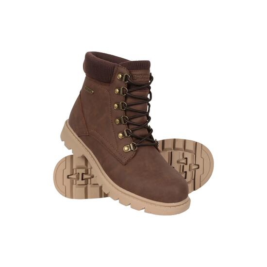 Chaussures Montantes Imperméables VIENNA Femme (Marron Foncé)