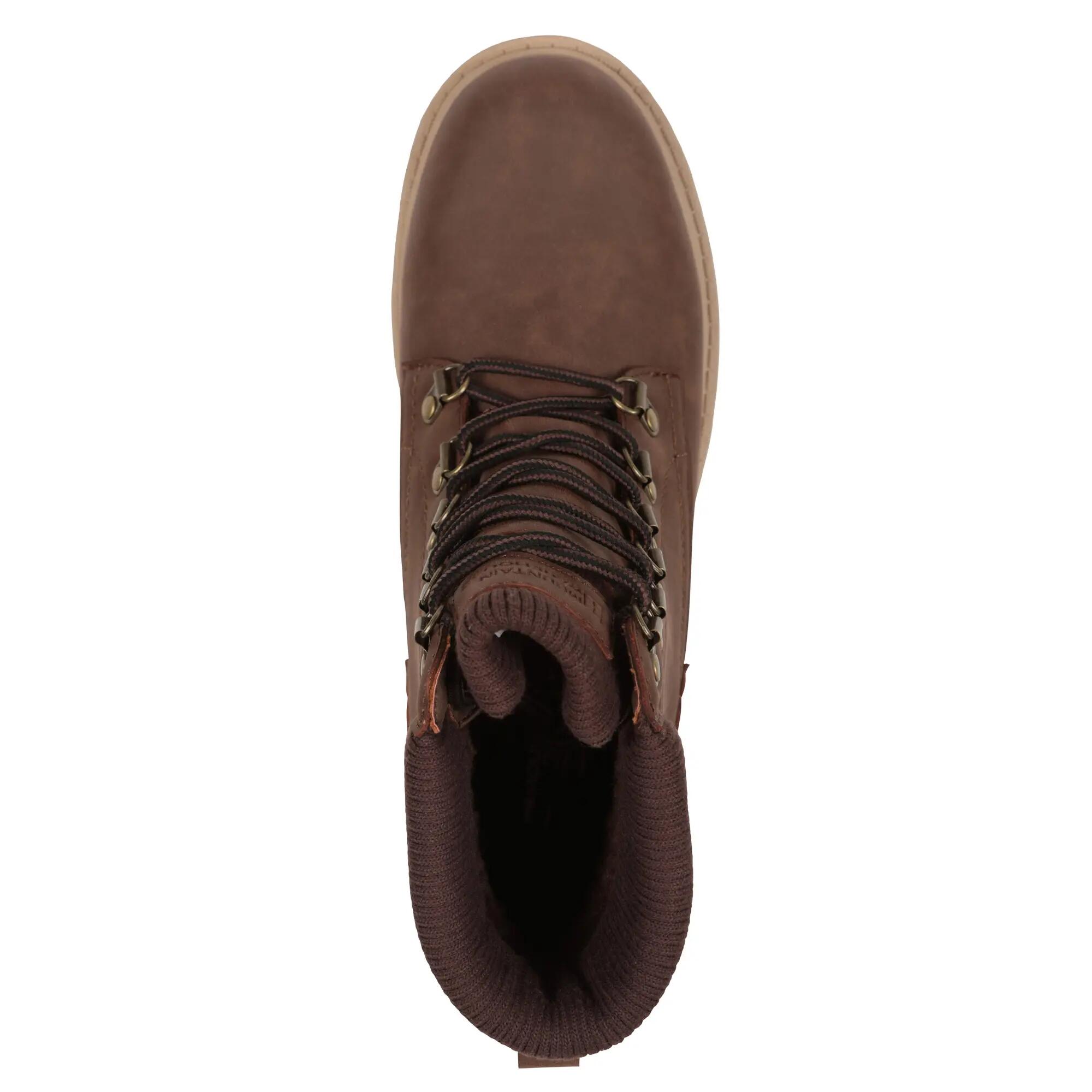 Chaussures Montantes Imperméables VIENNA Femme (Marron Foncé) 4/6
