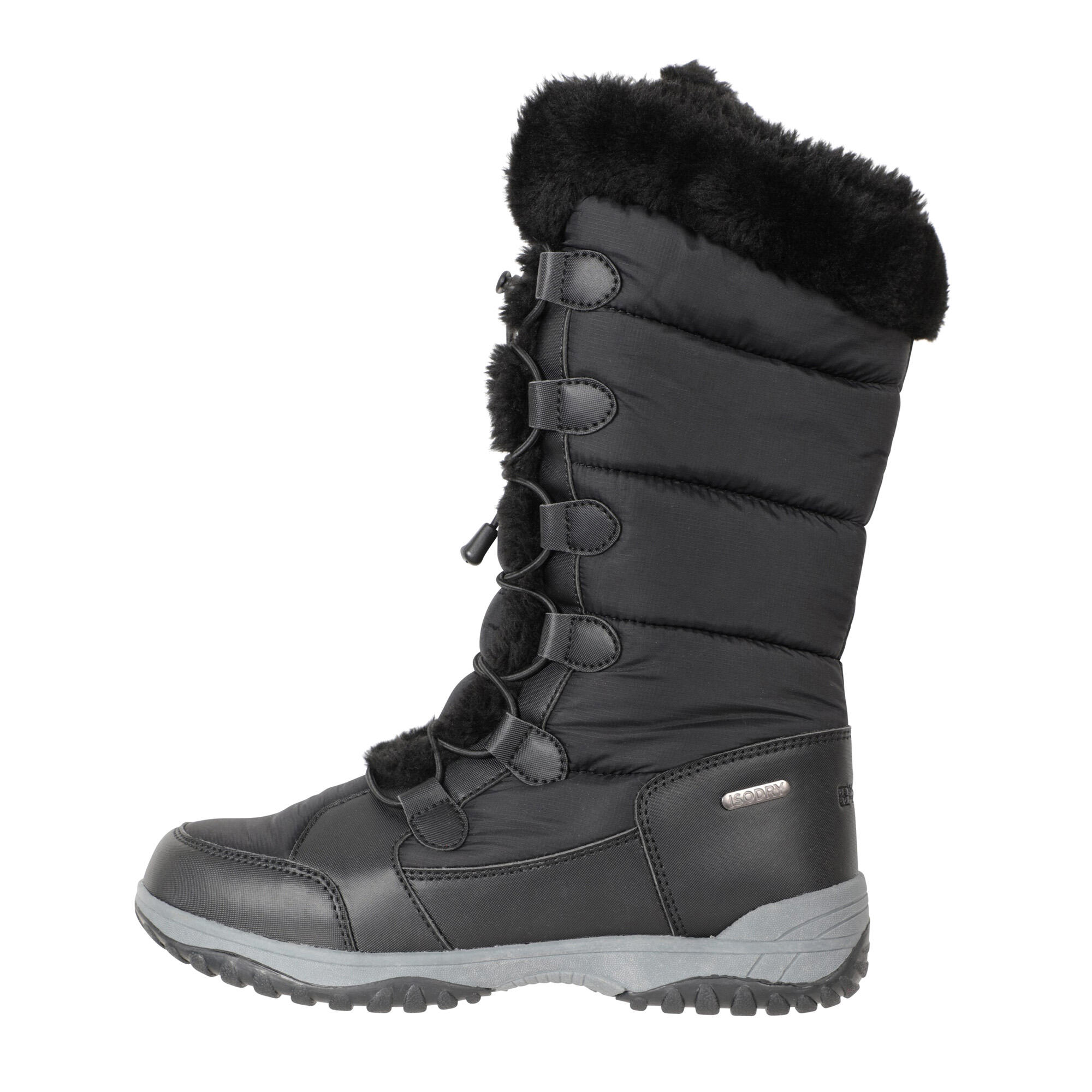 Stivali Da Neve Donna Mountain Warehouse Snowflake Nero 3/4