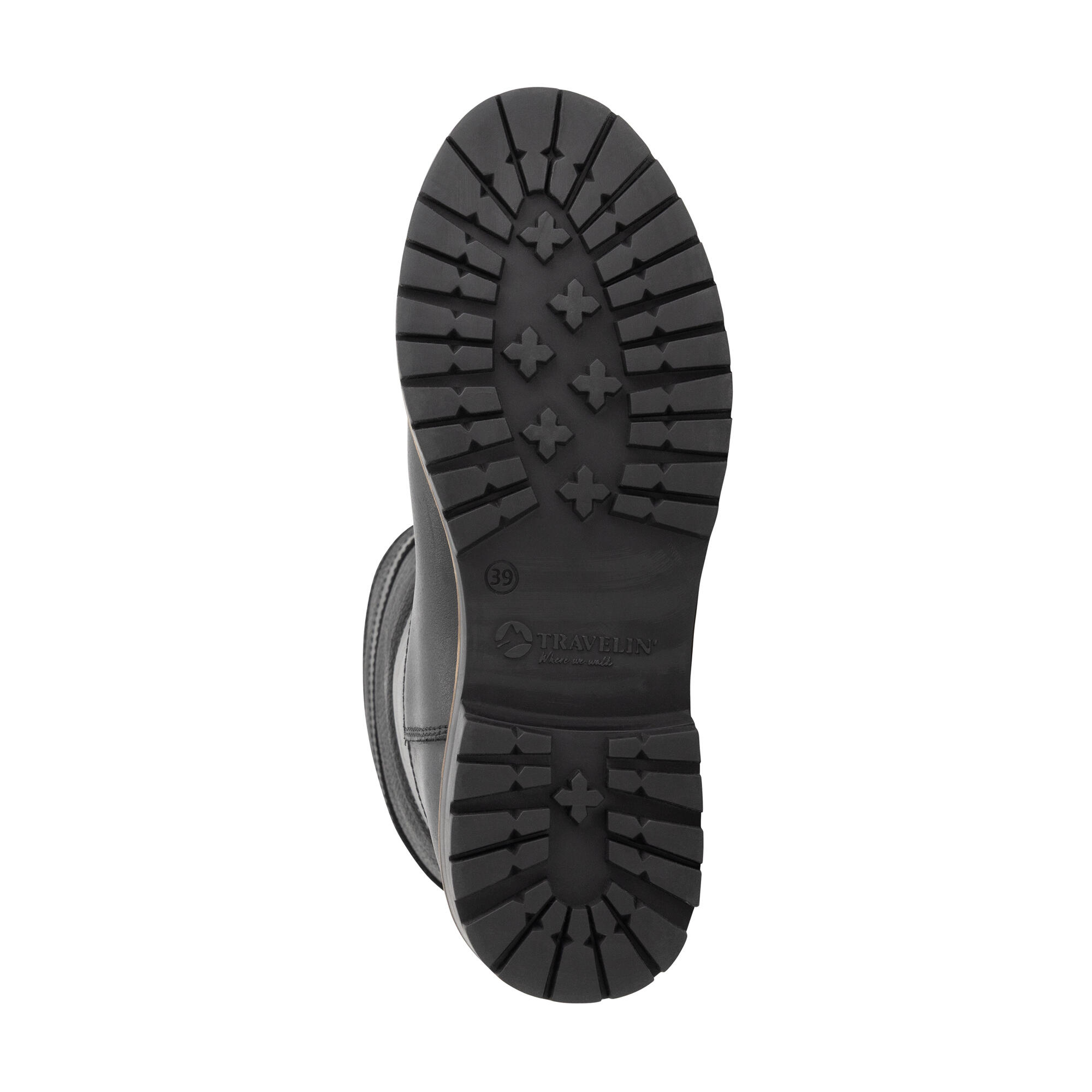 Botas outdoor Landvik mujer - Impermeables - Negras 6/7