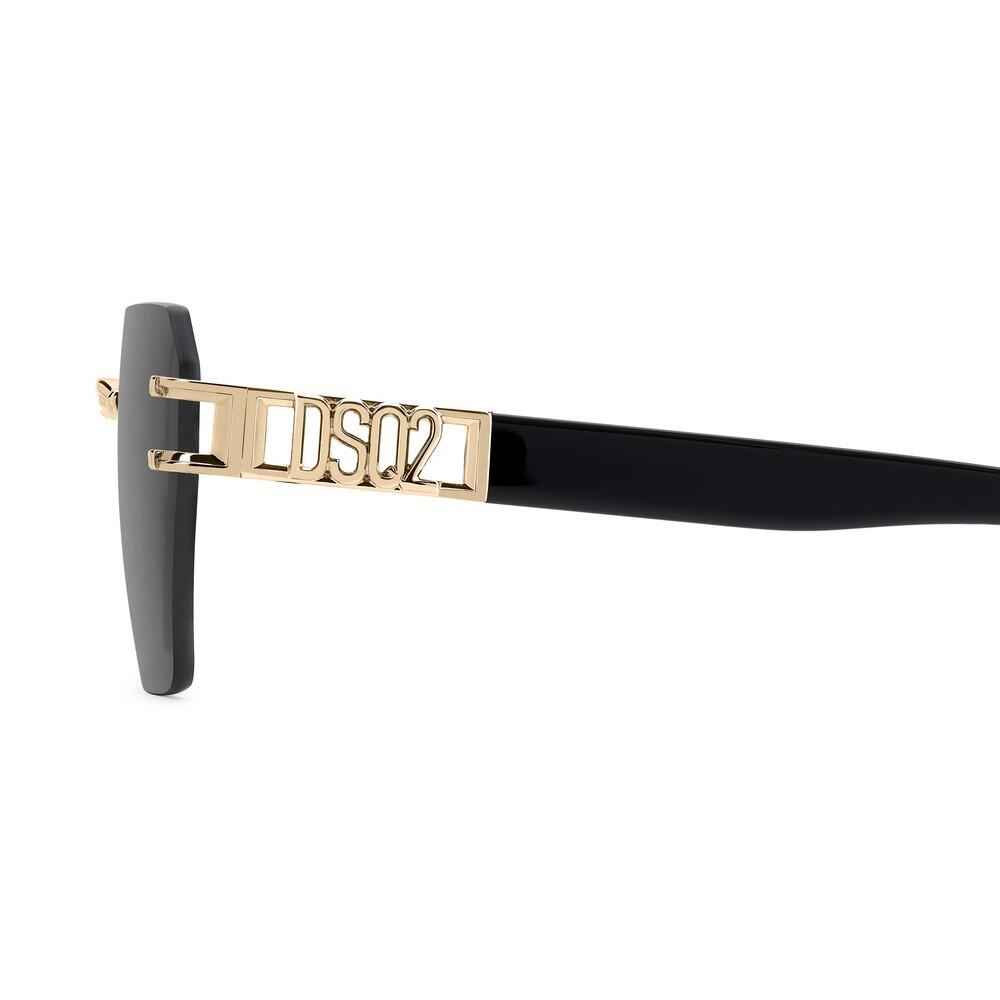 Lunettes de Soleil Dsquared2 D2 0173/S 000 en Métal Homme 58 mm 3/4