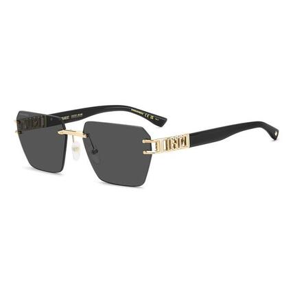 Zonnebril Dsquared2 D2 0173/S J5G HA van Metaal Heren 58 mm