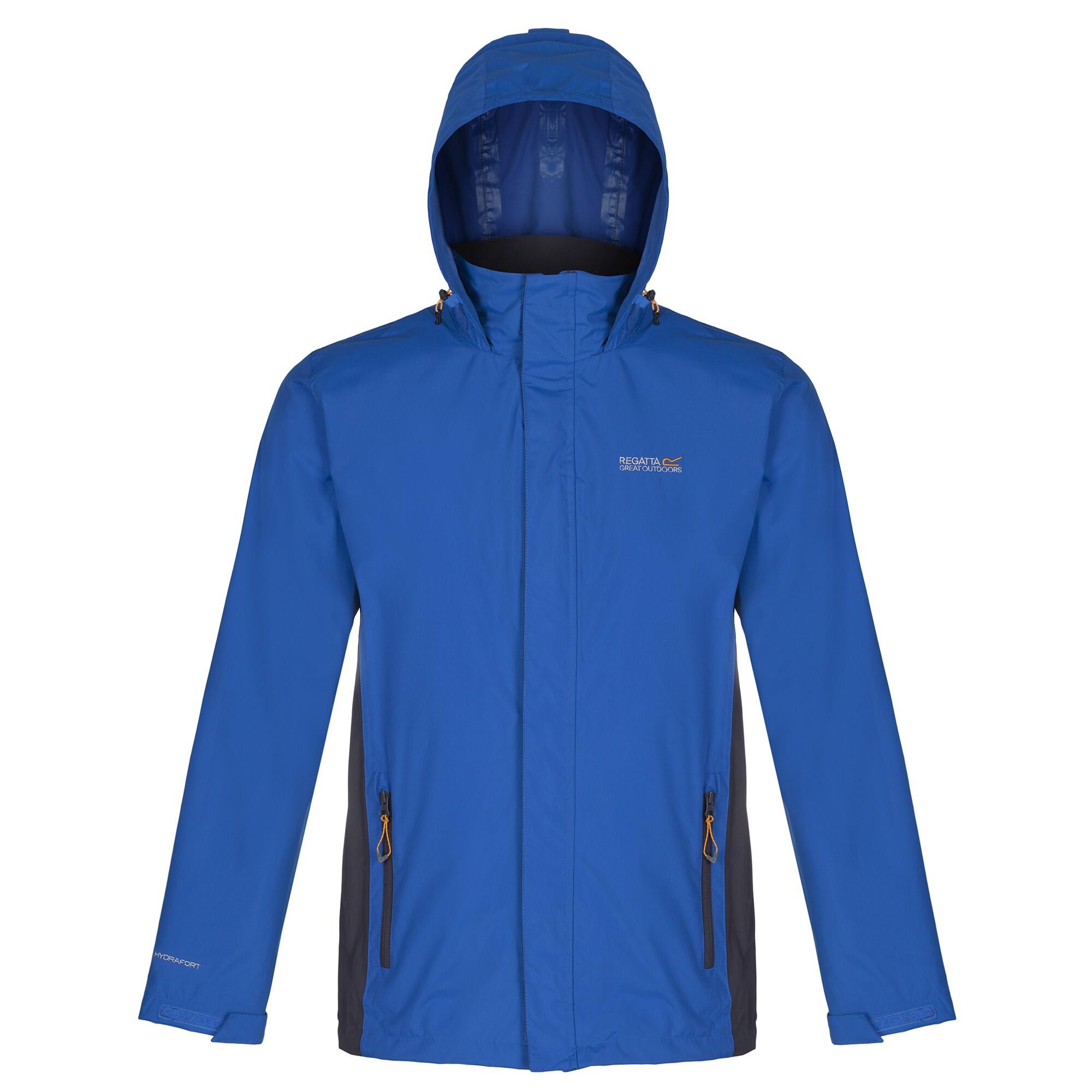 REGATTA Great Outdoors Mens Outdoor Classic Matt Hooded Waterproof Jacket (Oxford