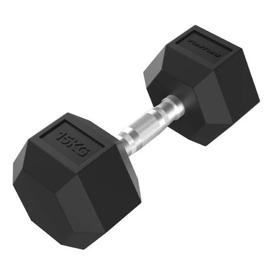 Hantla Gumowa Tunturi Platinum Hex 12,5Kg