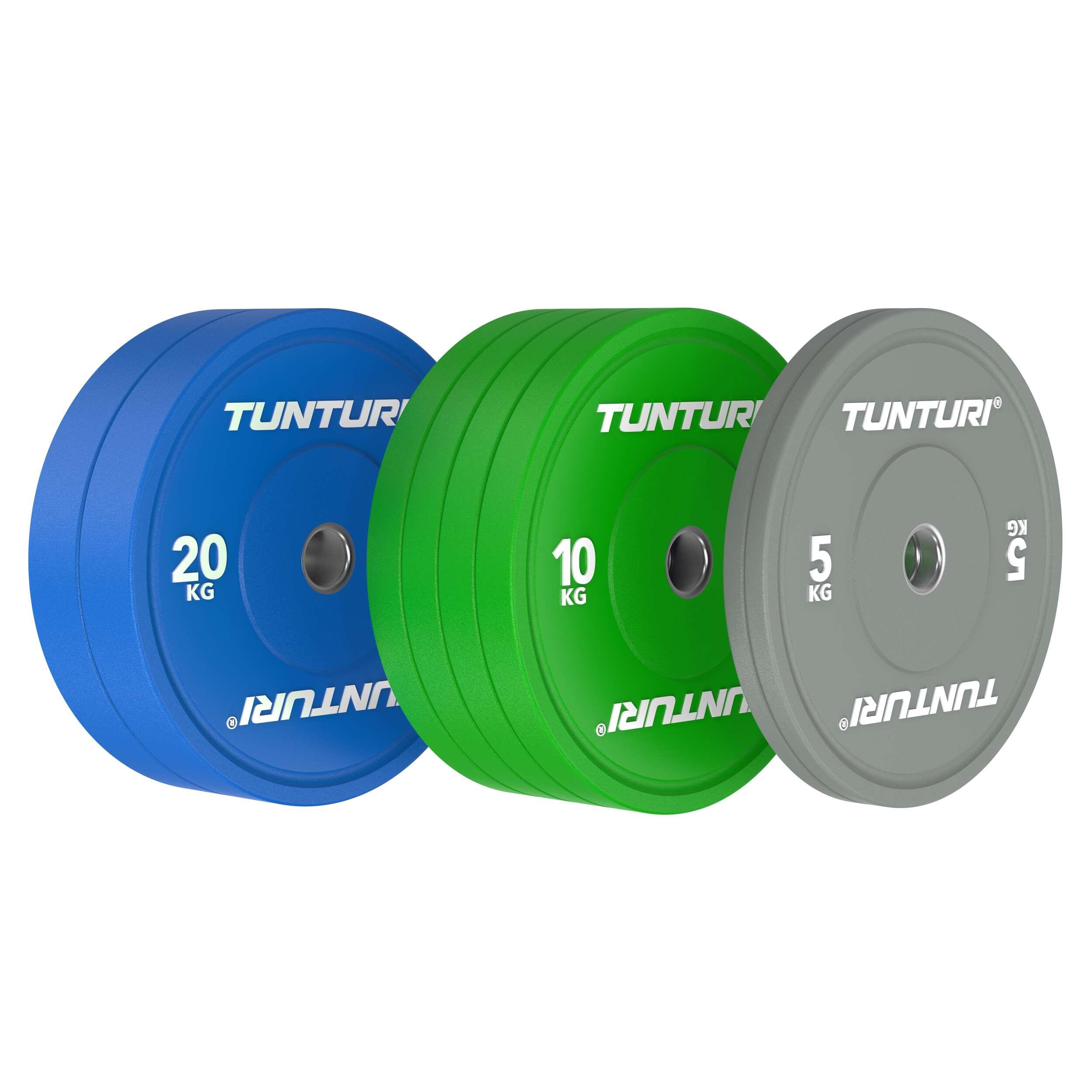 Dischi Bumper Platinum - Pesi - Dischi per Bilanciere - Set 90 kg 2/7