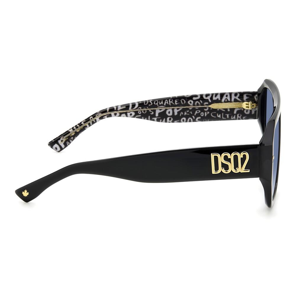 Lunettes de Soleil Dsquared2 D2 0128/S TAY en Acétate Homme 58 mm 3/4