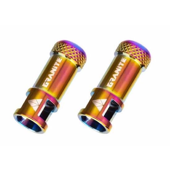 Bouchon de valve demonte obus Granite Design CNC Juicy Nipples