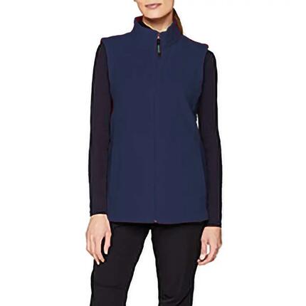 Vrouwen/dames Micro Fleece Bodywarmer / Gilet (Donkere marine)