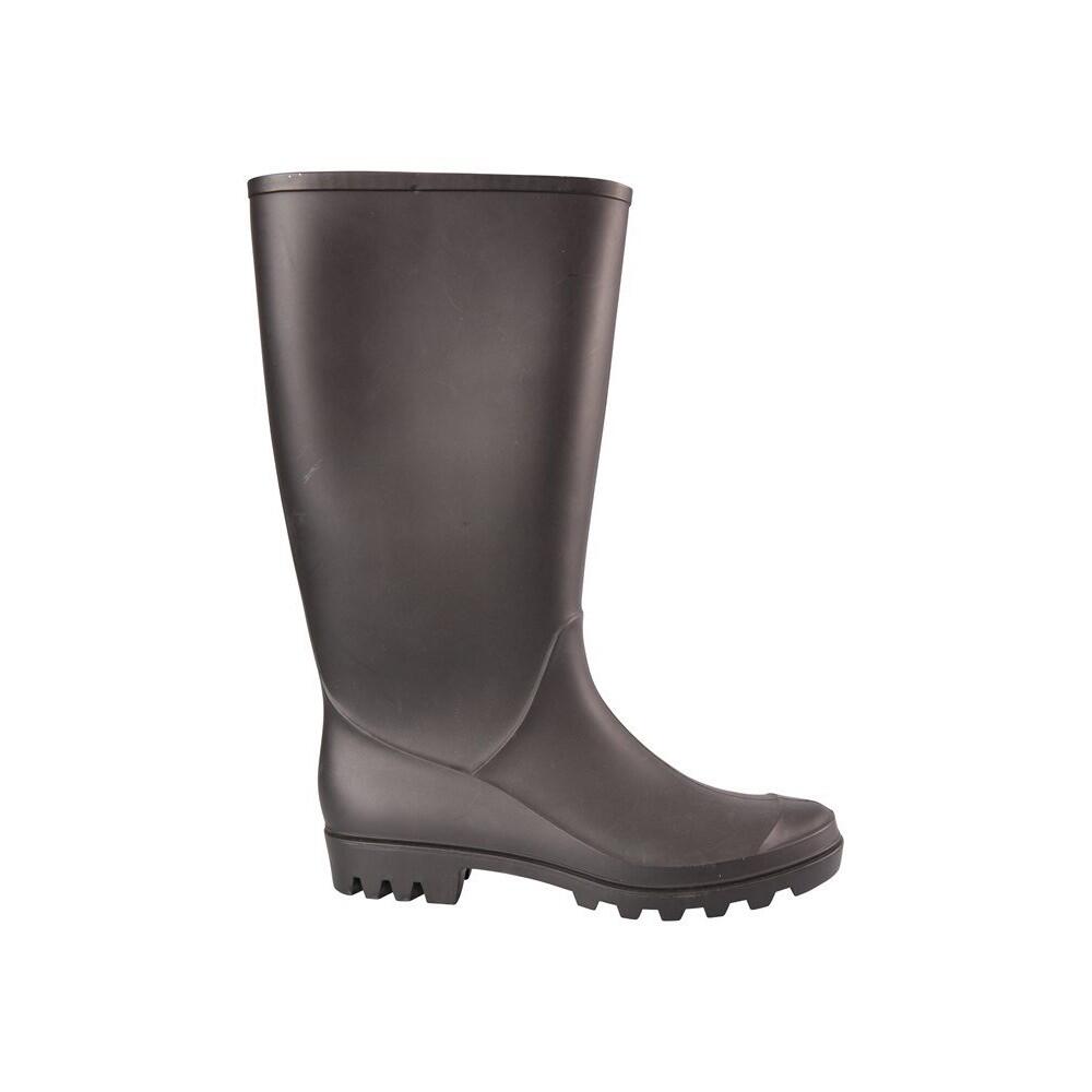 Womens/Ladies Splash Wellington Boots (Black) 4/4