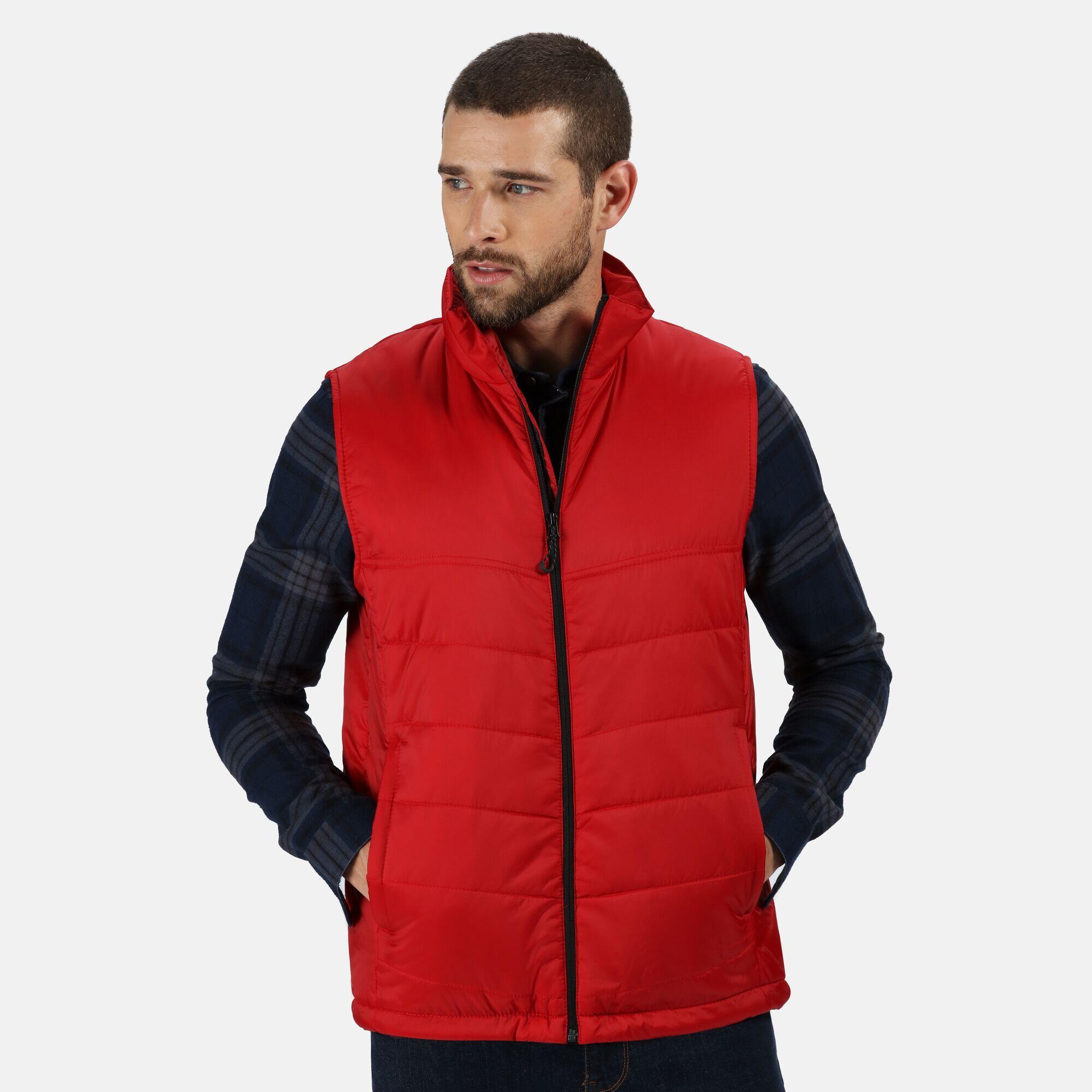 Mens Stage II Insulated Bodywarmer (Classic Red) 3/5