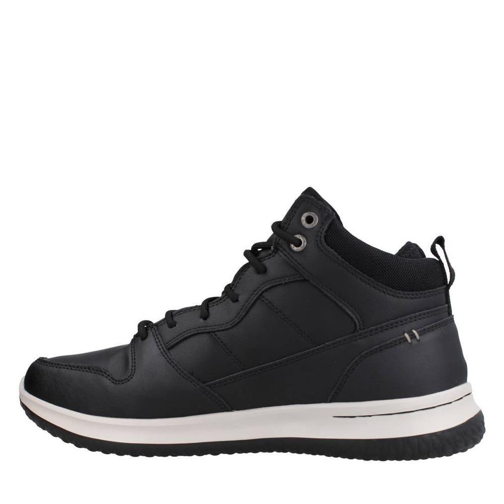 Buty  na co dzień męskie SKECHERS DELSON SELECTO na zimę wysokie skóra 7/7