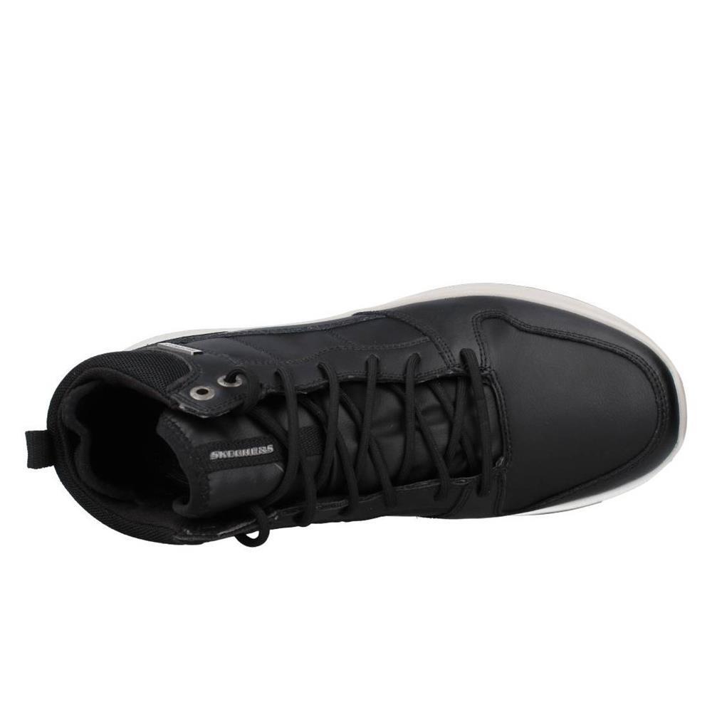 Buty  na co dzień męskie SKECHERS DELSON SELECTO na zimę wysokie skóra 5/7