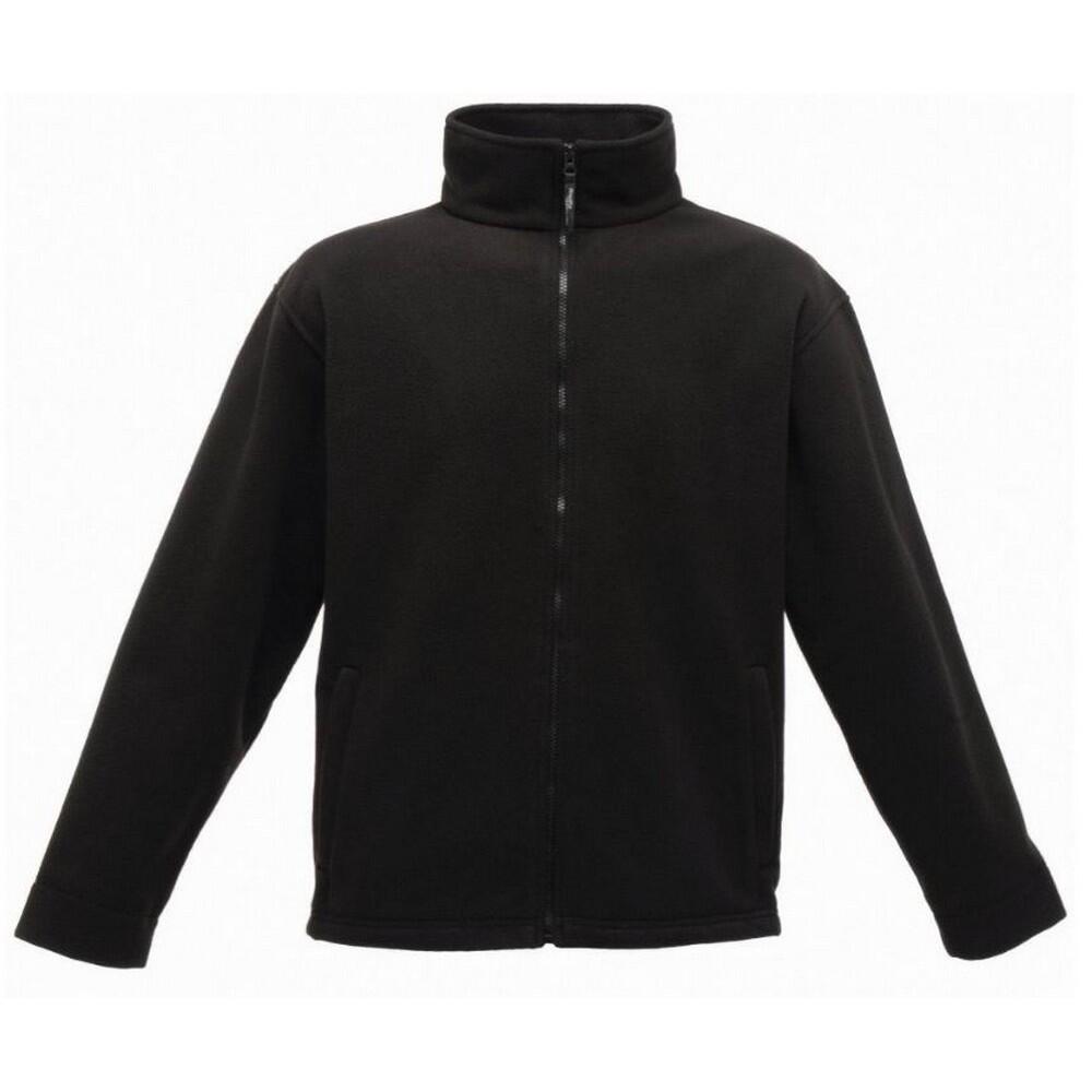 Mens Full Zip Fleece Jacket (Black)