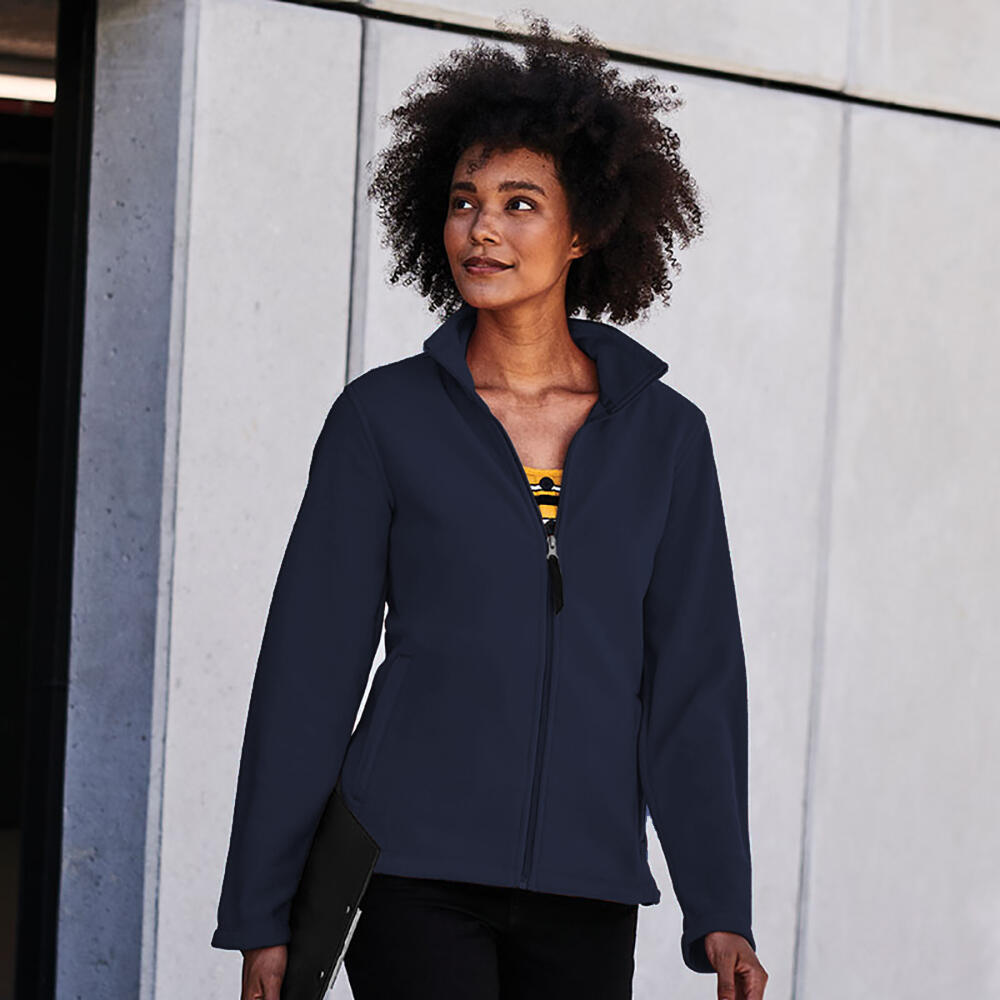 Veste Polaire Femme (Bleu Marine Foncé) 3/4