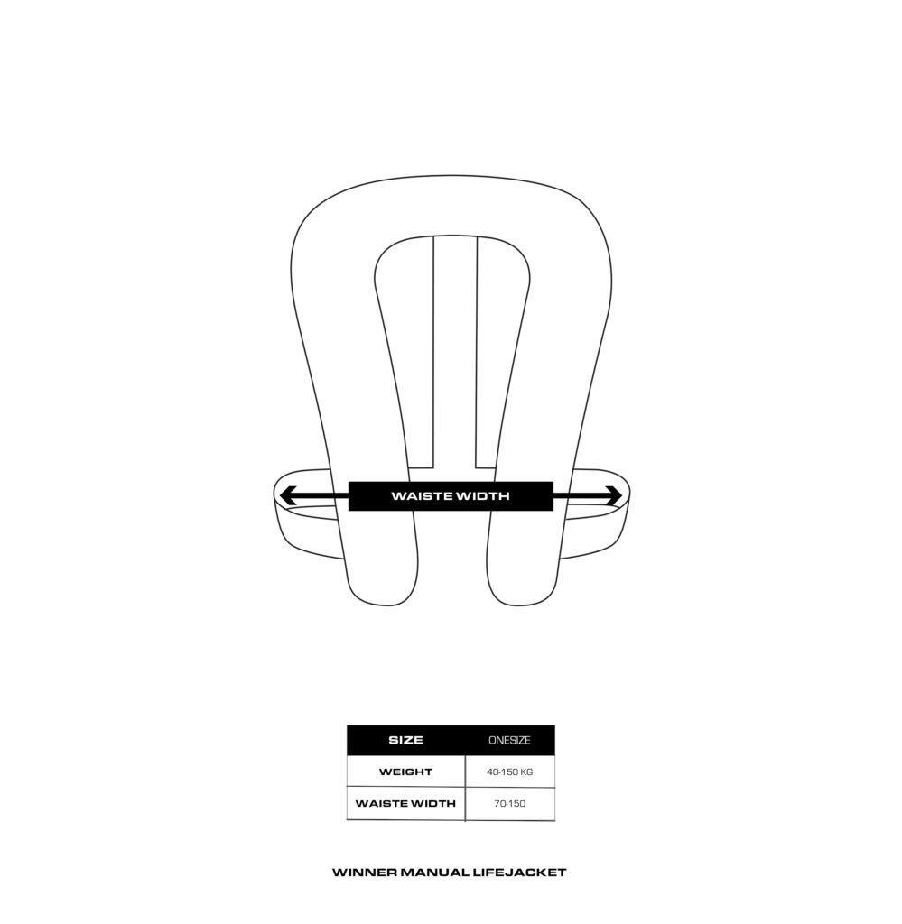 Reddingsvest BALTIC WInner 2025 - 165N handmatig 5/5