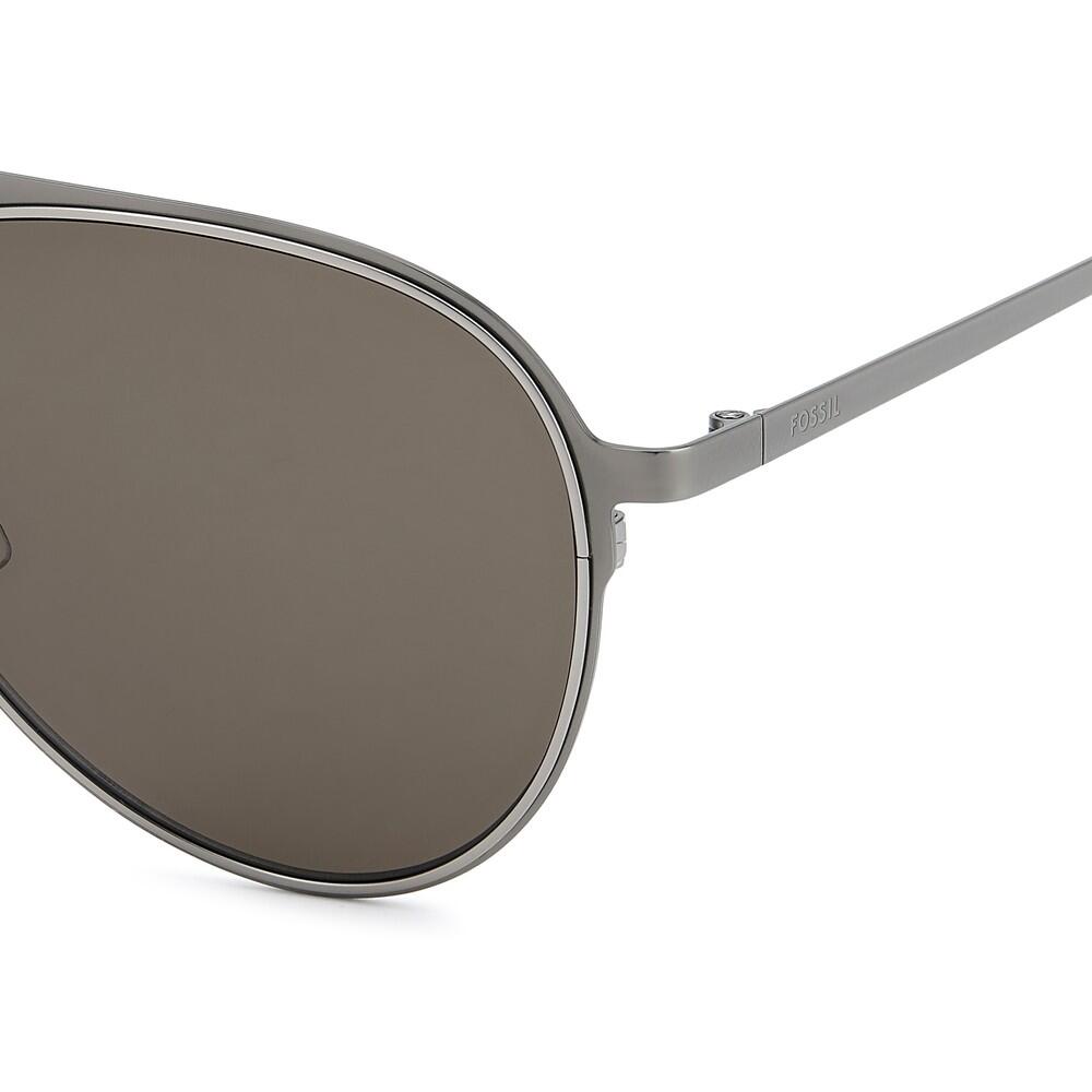 Occhiali da Sole Fossil FOS 2160/G/S R80 in Metallo Uomo 58 mm 3/3