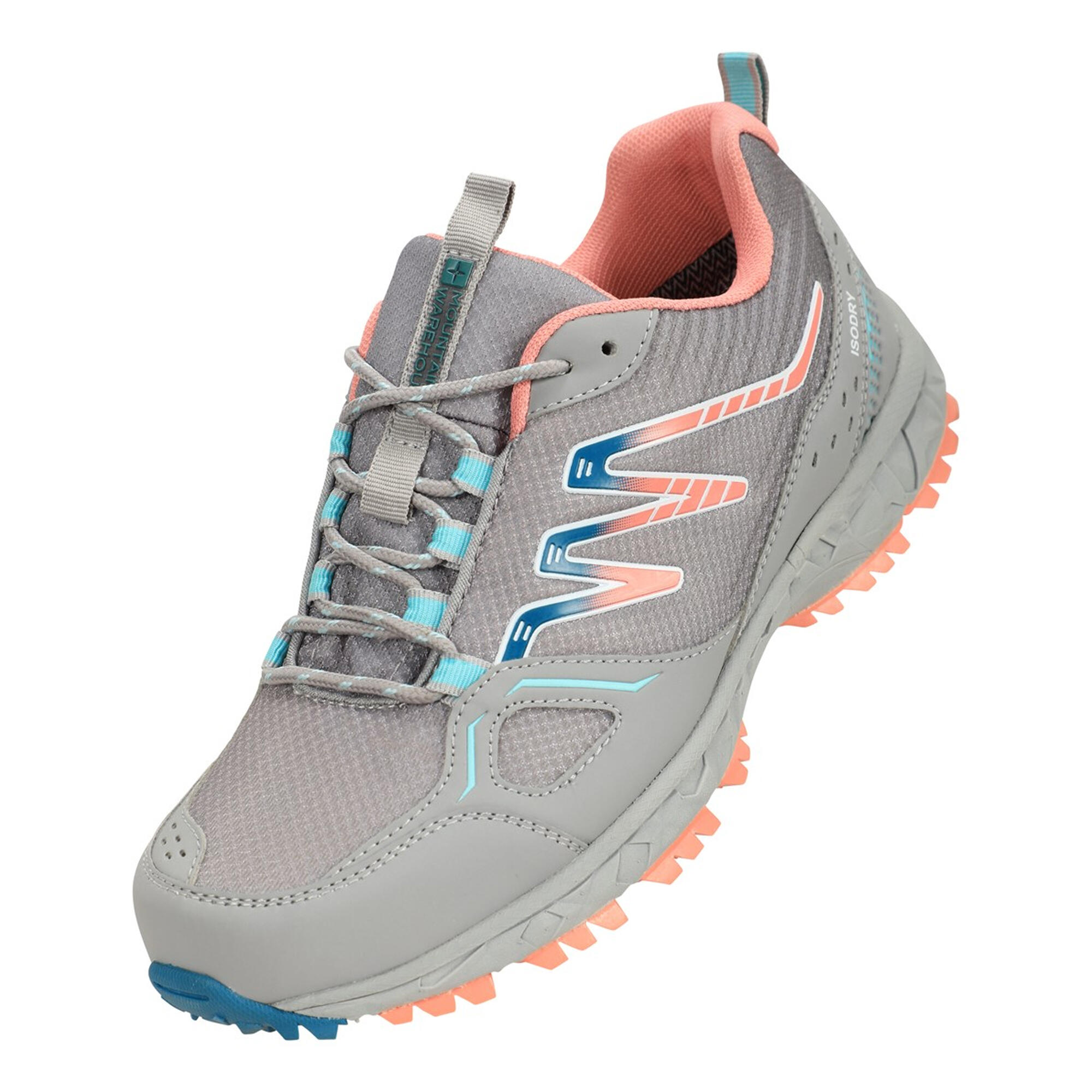MOUNTAIN WAREHOUSE Womens/Ladies Lakeside Walking Shoes (Light Grey)