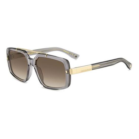 Lunettes de Soleil Dsquared2 D2 0120/S KB7 en Acétate Homme 57 mm