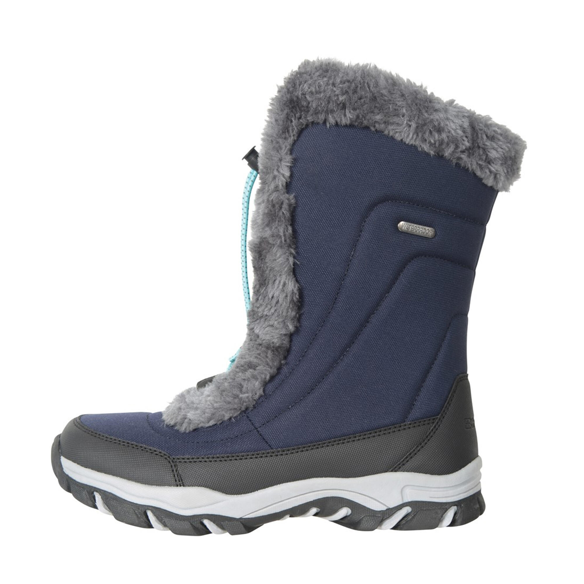 Schneestiefel "Ohio" Kinder Marineblau 3/4
