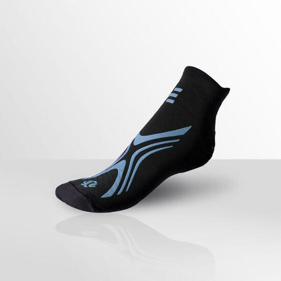 Pool Classic Sock Schwarz/Lila, ideal für alle Wasseraktivitäten.