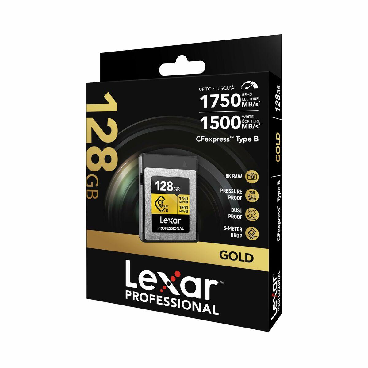 SD Speicherkarte LEXAR LCXEXPR128G-RNENG 128 GB 4/5