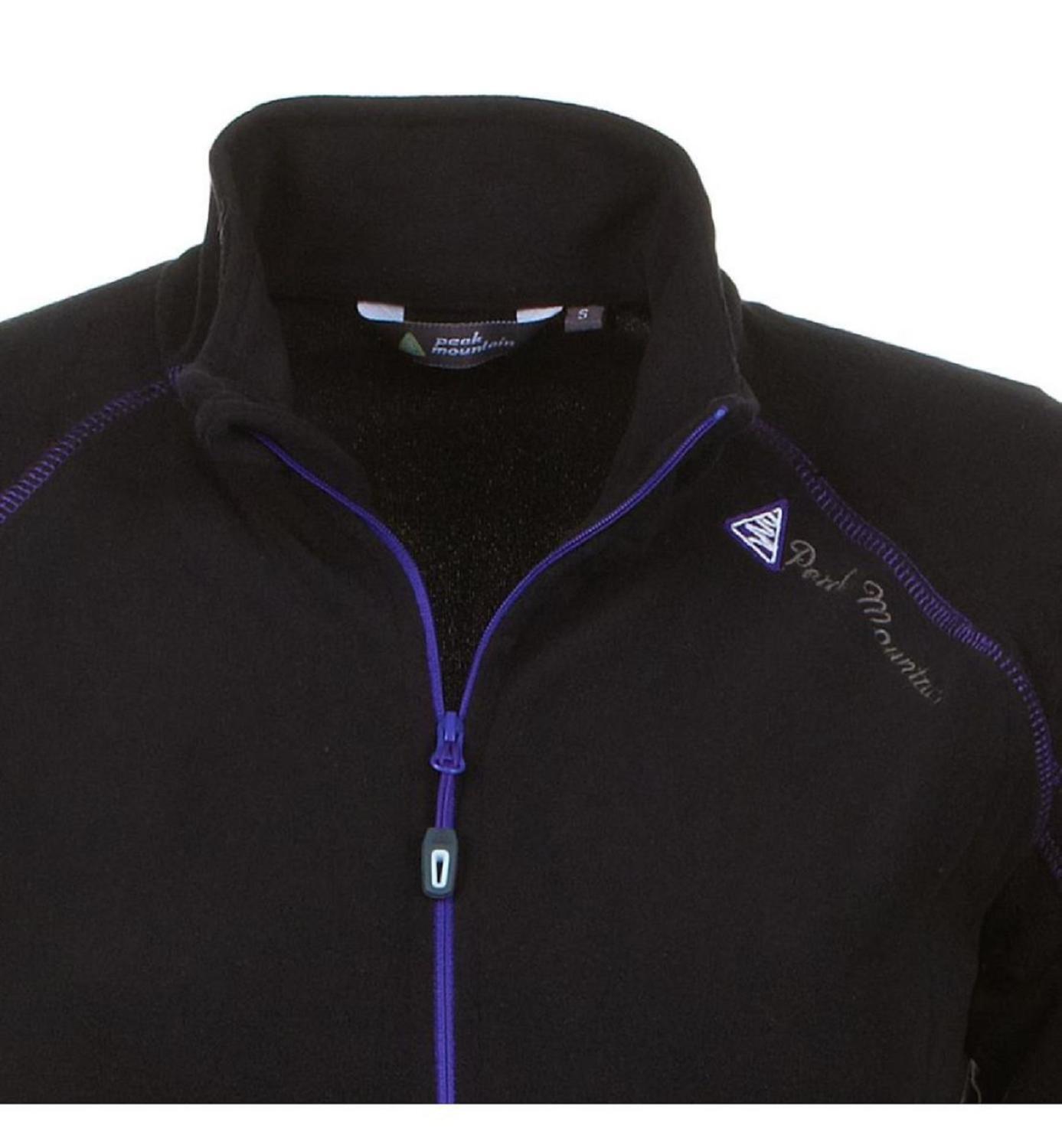 Camisola em microfibras de menina Peak Mountain full-zipGafone 4/4